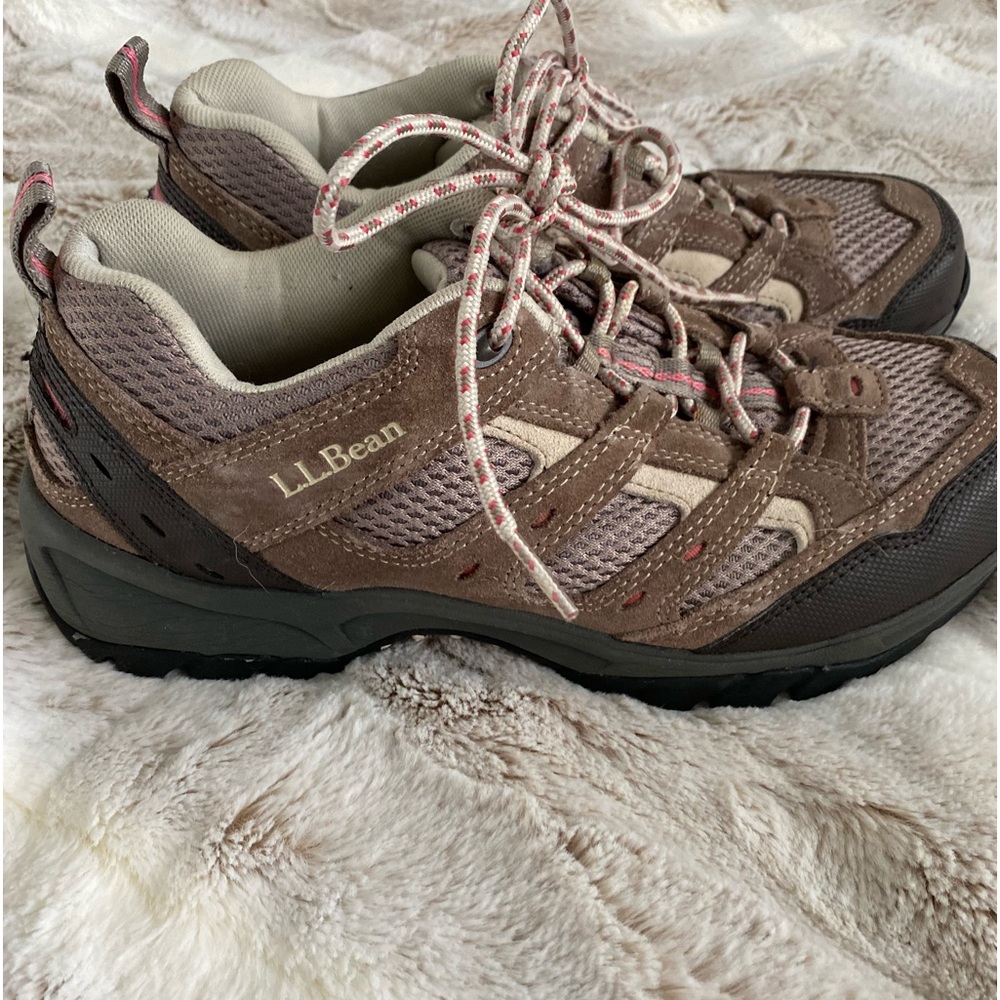 LLBean Trail model hiking shoes/boots. Like new. Women’s size 9.